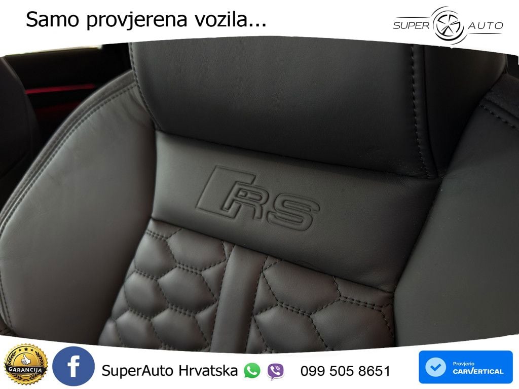Audi RS3 Sedan 2.5 TFSI (400 KS) quattro S tronic LED+GR SJED+ACC
