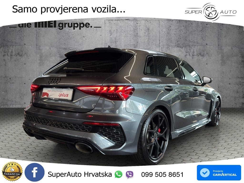 Audi RS3 Sedan 2.5 TFSI (400 KS) quattro S tronic LED+GR SJED+ACC