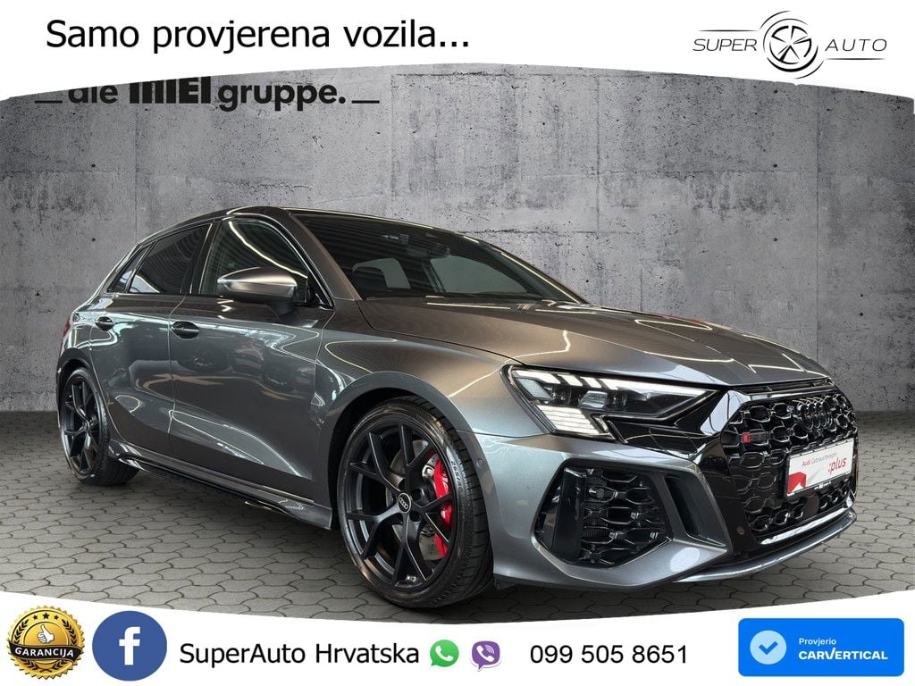 Audi RS3 Sedan 2.5 TFSI (400 KS) quattro S tronic LED+GR SJED+ACC