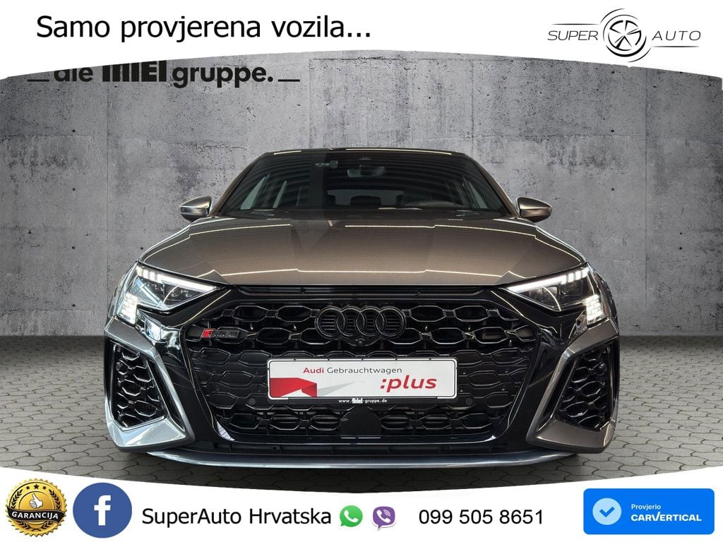 Audi RS3 Sedan 2.5 TFSI (400 KS) quattro S tronic LED+GR SJED+ACC