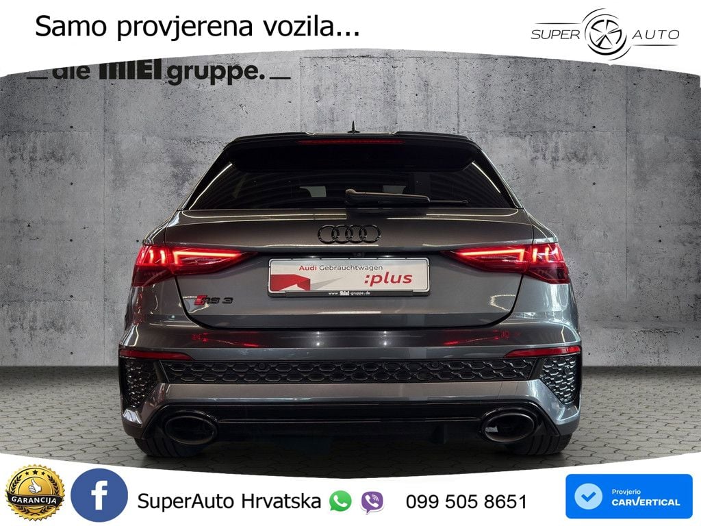 Audi RS3 Sedan 2.5 TFSI (400 KS) quattro S tronic LED+GR SJED+ACC