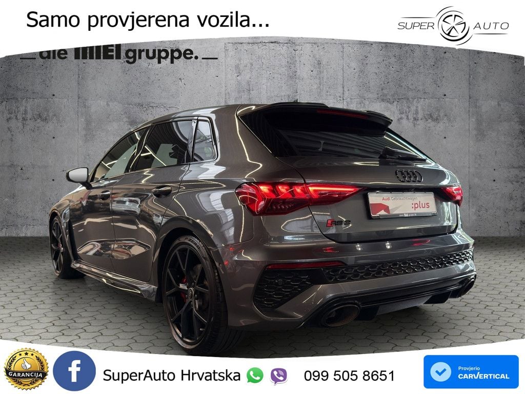 Audi RS3 Sedan 2.5 TFSI (400 KS) quattro S tronic LED+GR SJED+ACC