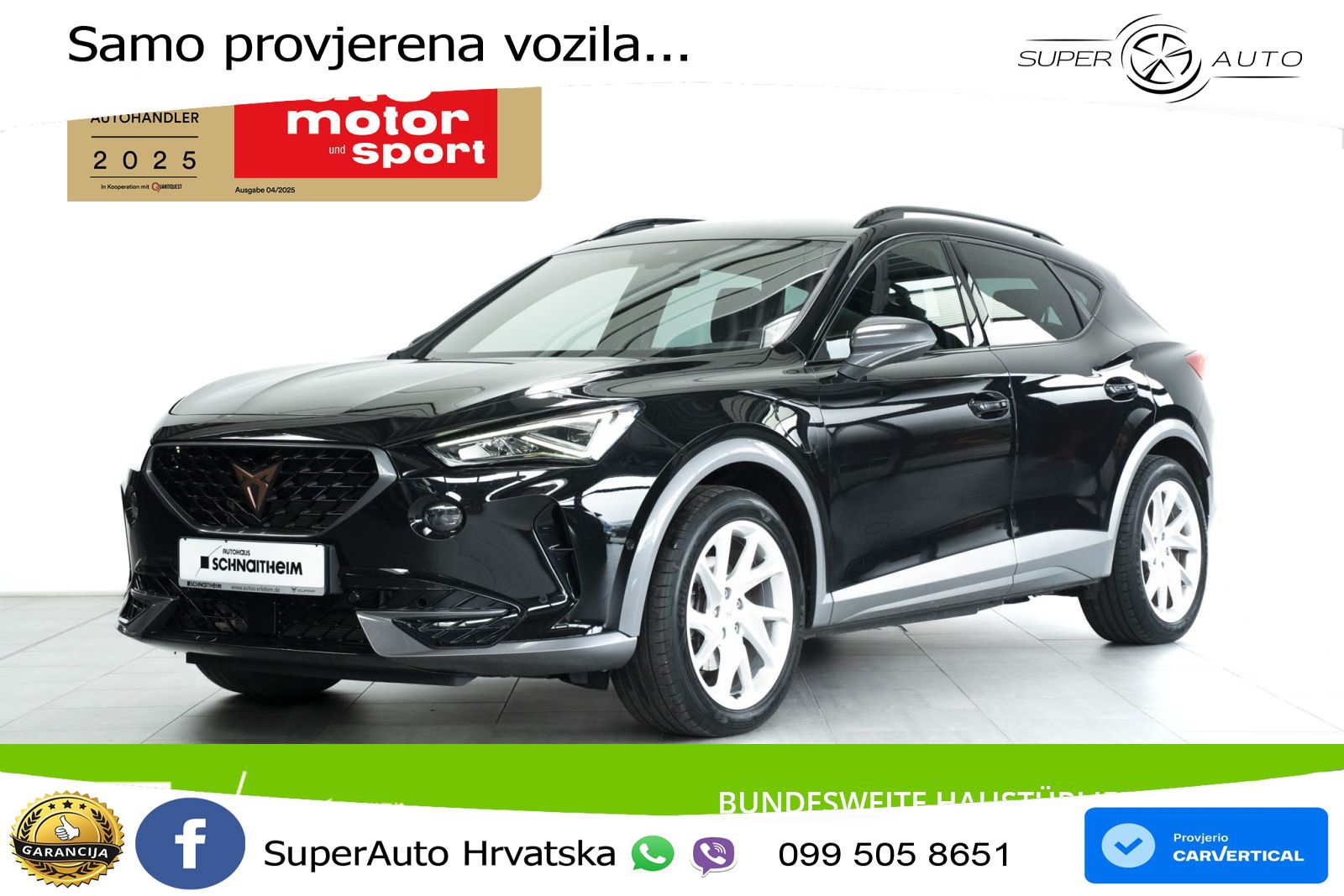 Cupra Formentor 1.4 TSI (204 KS) e-Hybrid DSG LED+GR SJED+ACC