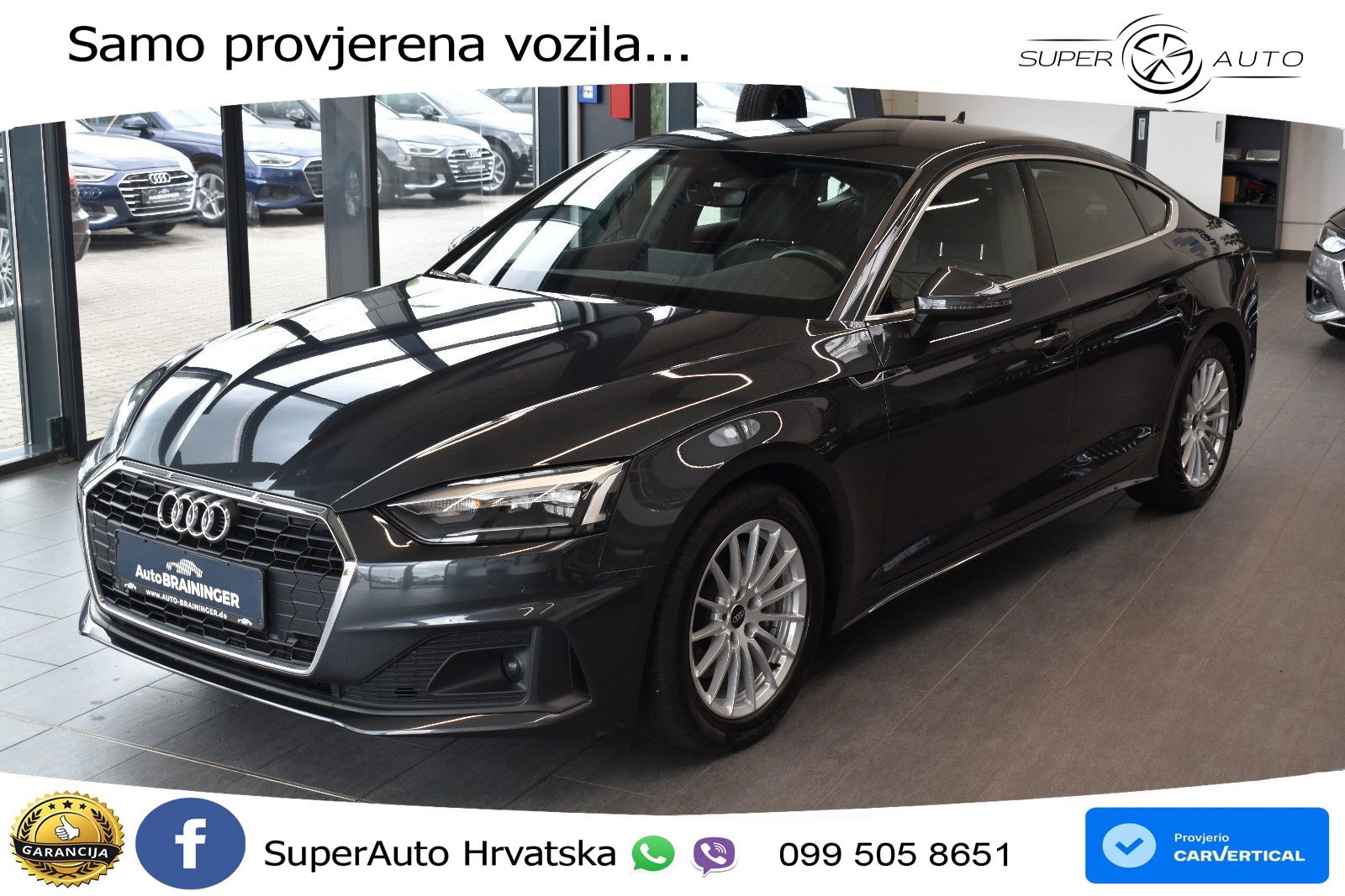 Audi A5 Sportback 40 TDI (204 KS) S tronic