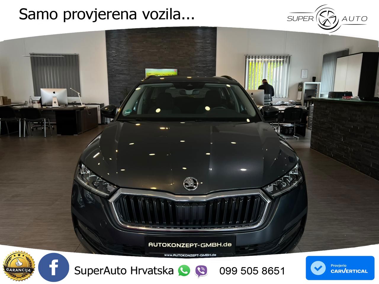 Škoda Octavia Combi 2.0 TDI (150 KS) DSG LED+GR SJED+ACC