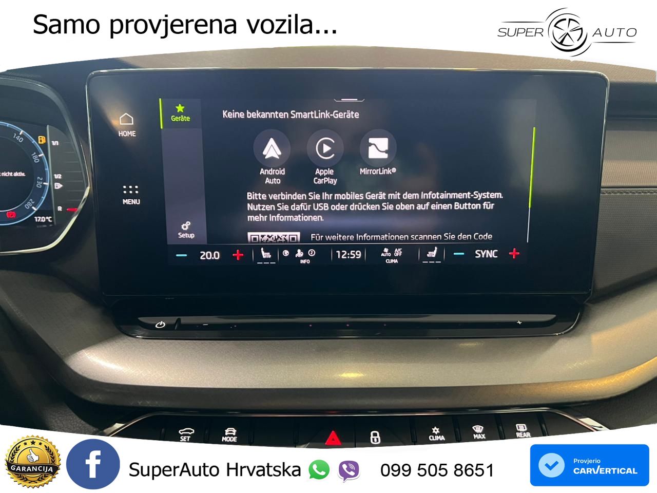 Škoda Octavia Combi 2.0 TDI (150 KS) DSG LED+GR SJED+ACC