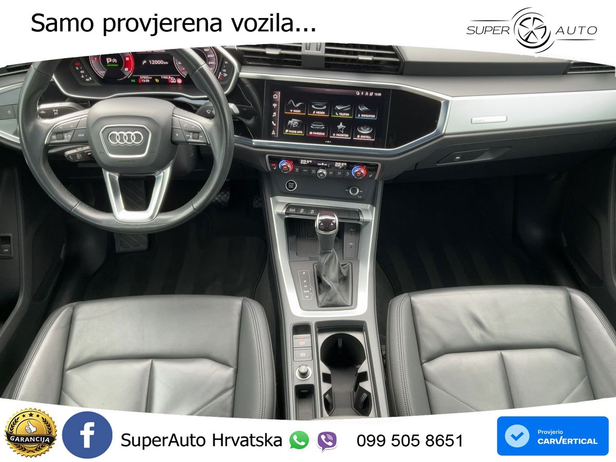 Audi Q3 35 TDI (150 KS) S tronic advanced LED+GR SJED+ACC