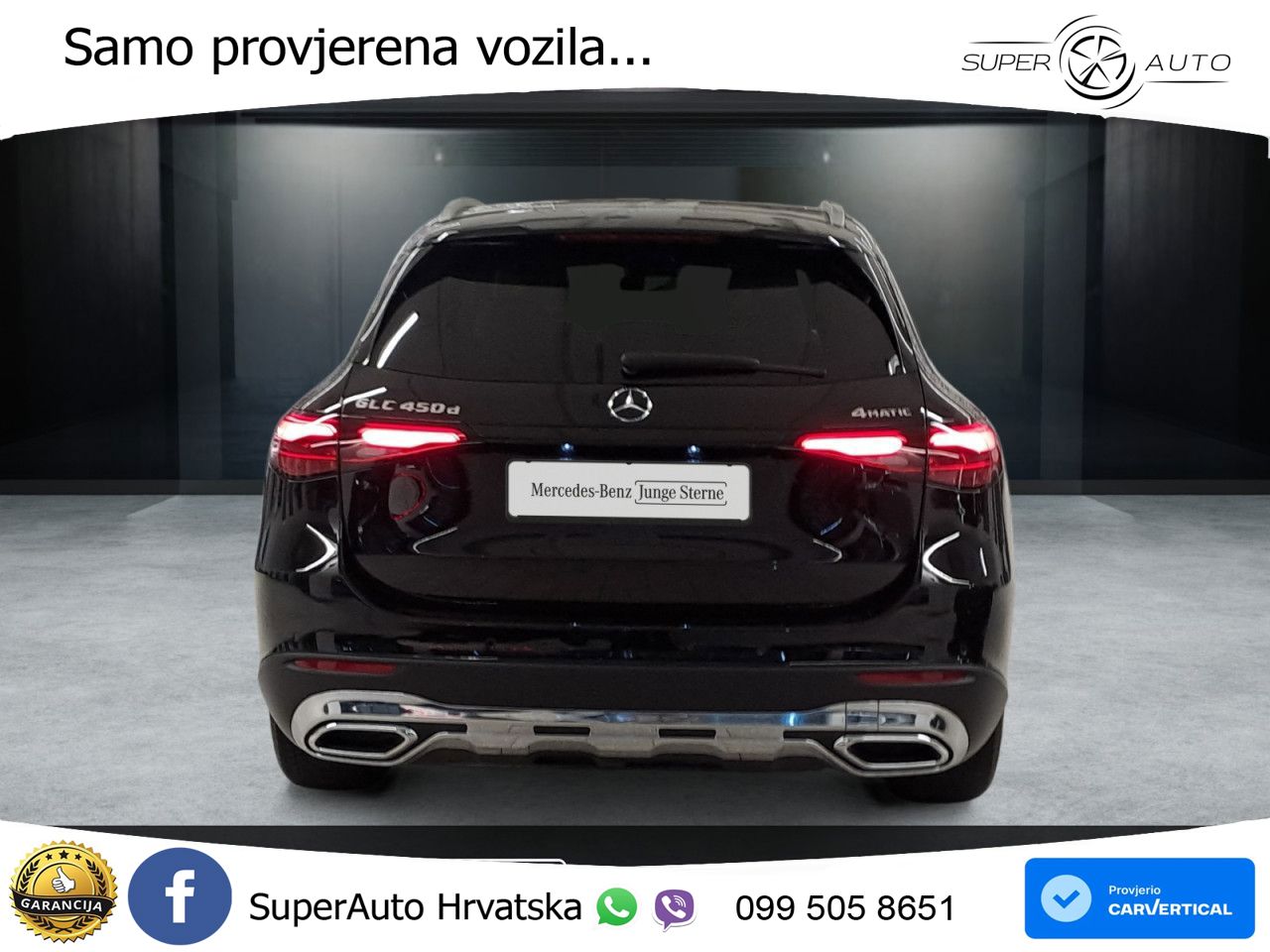 Mercedes GLC 450d (367 KS) 4MATIC 9G-TRONIC ZRAČNI+ACC+4xGR SJED+360
