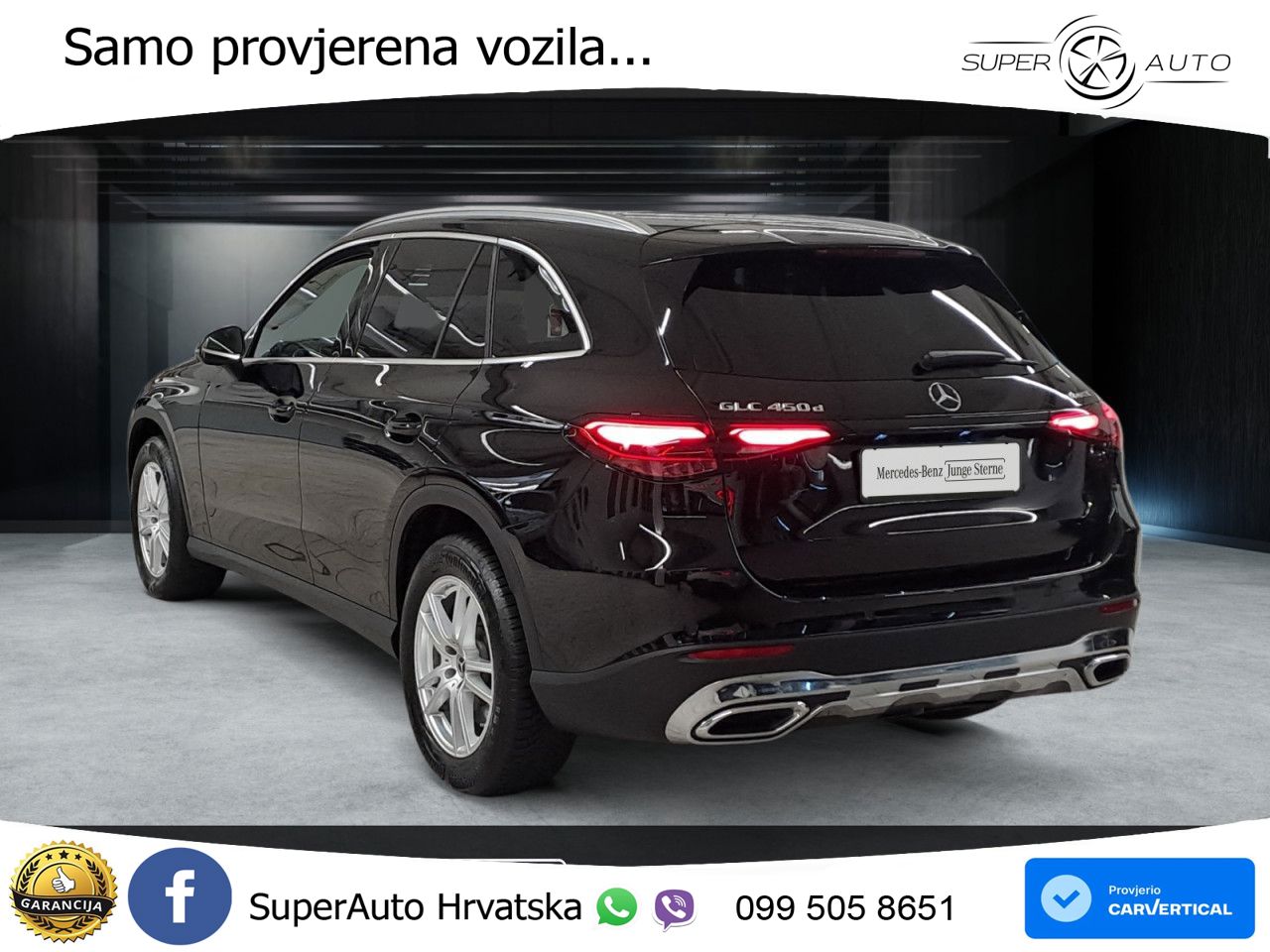 Mercedes GLC 450d (367 KS) 4MATIC 9G-TRONIC ZRAČNI+ACC+4xGR SJED+360