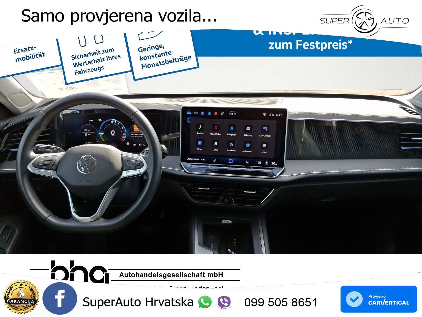 Volkswagen Passat Variant 1.5 TSI (204 KS) eHybrid DSG Business LED+GR SJED+ACC