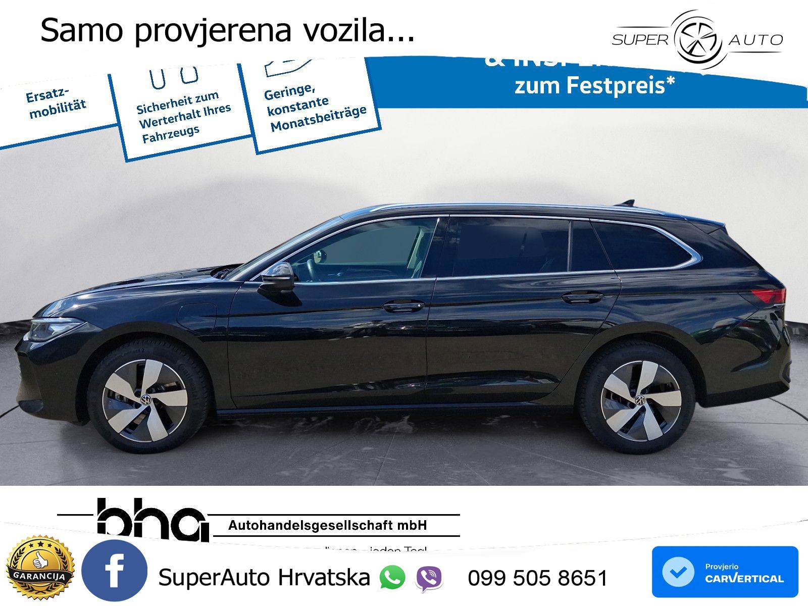 Volkswagen Passat Variant 1.5 TSI (204 KS) eHybrid DSG Business LED+GR SJED+ACC