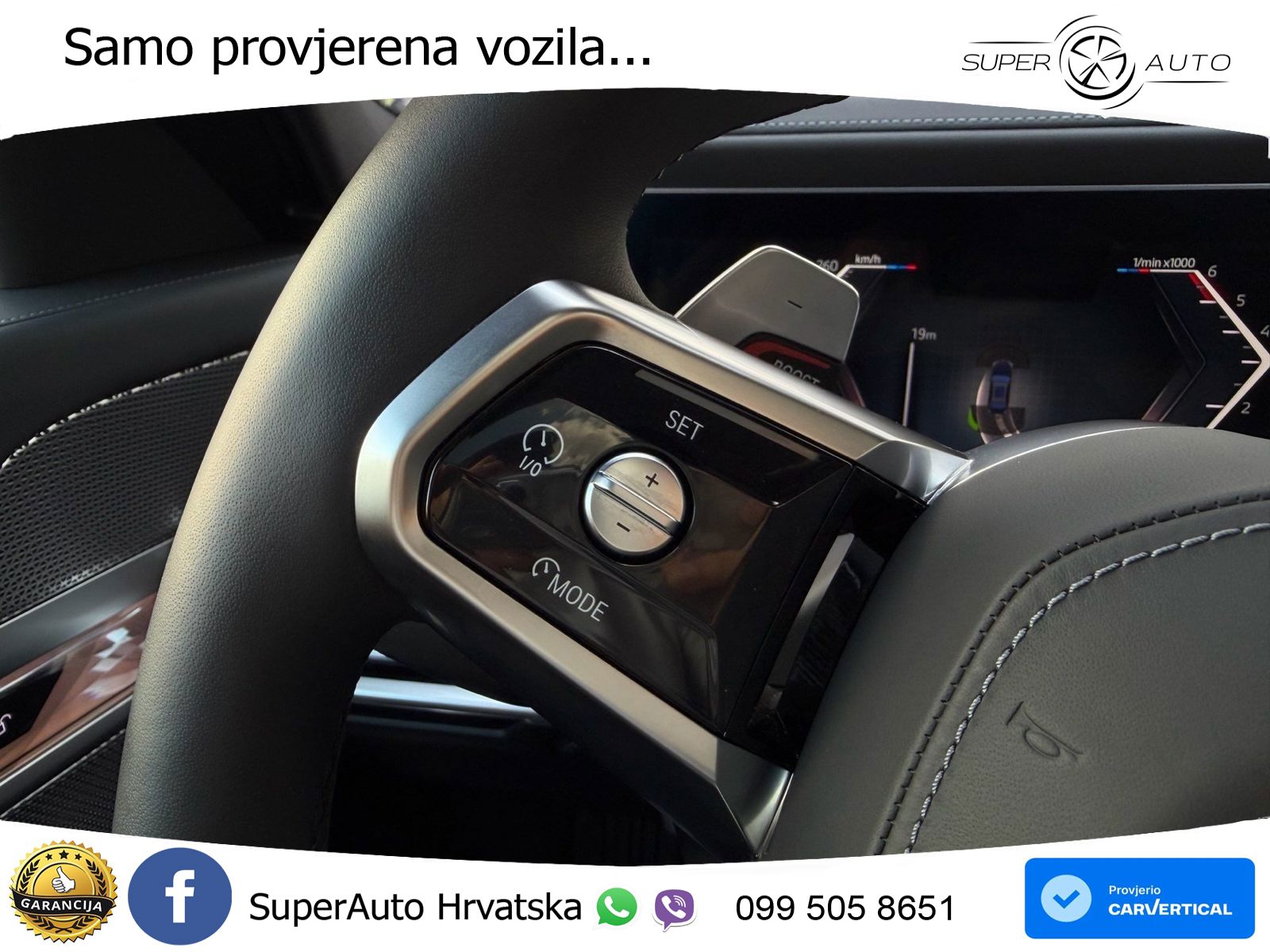 BMW 740d (299 KS) xDrive Steptronic ZRAČNI+ACC+GR SJED+KAM+PANO