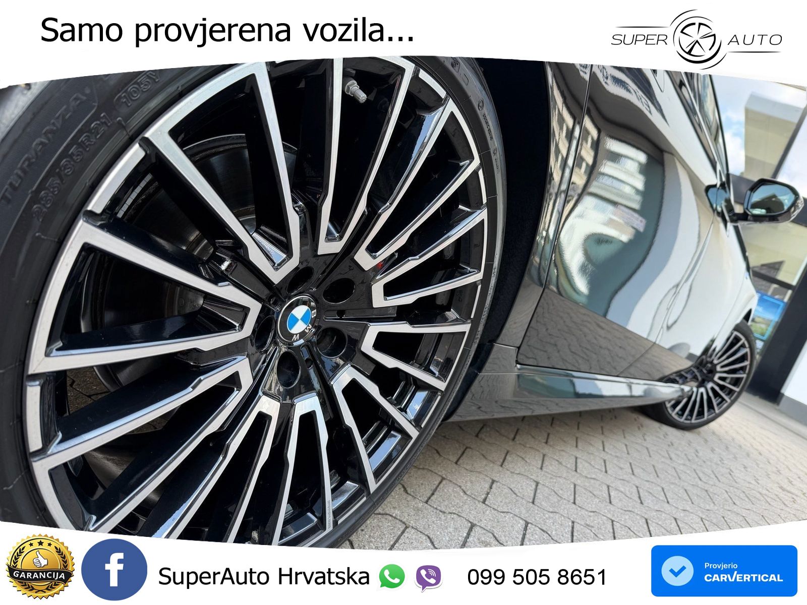 BMW 740d (299 KS) xDrive Steptronic ZRAČNI+ACC+GR SJED+KAM+PANO