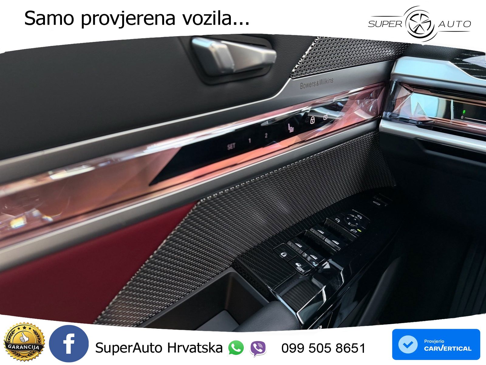 BMW 740d (299 KS) xDrive Steptronic ZRAČNI+ACC+GR SJED+KAM+PANO