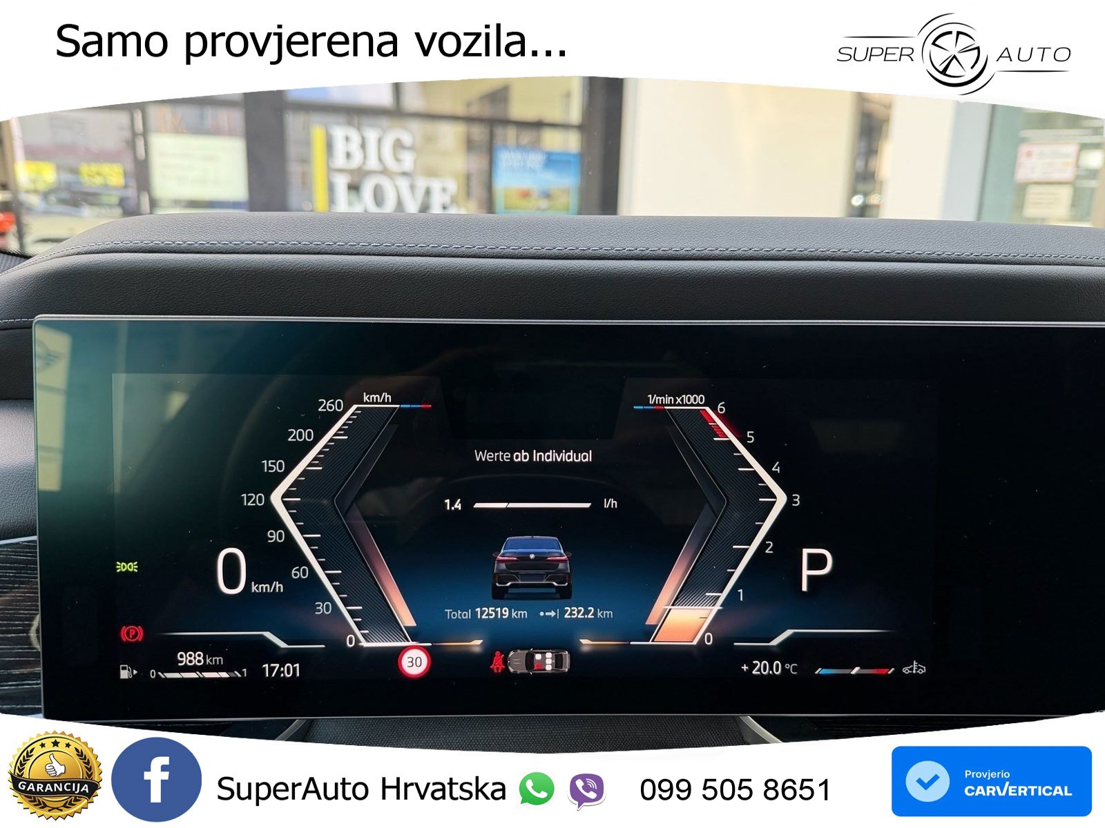 BMW 740d (299 KS) xDrive Steptronic ZRAČNI+ACC+GR SJED+KAM+PANO