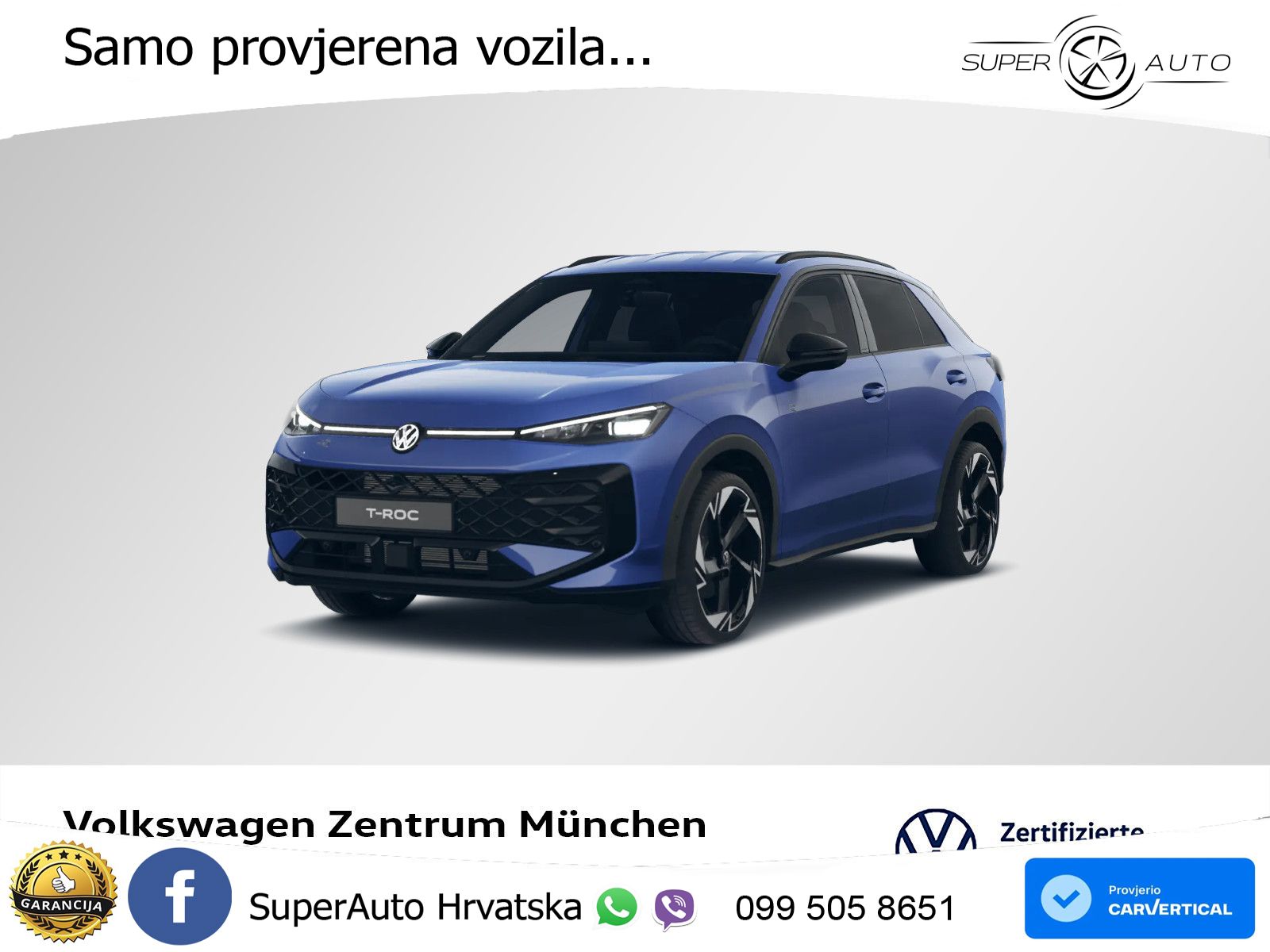 Volkswagen T-Roc 1.5 eTSI (150 KS)  DSG LED+GR SJED+ACC