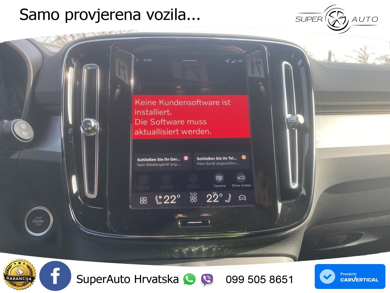Volvo XC40 2.0 B4 AWD 197 KS Automatic LED+GR SJED+ACC