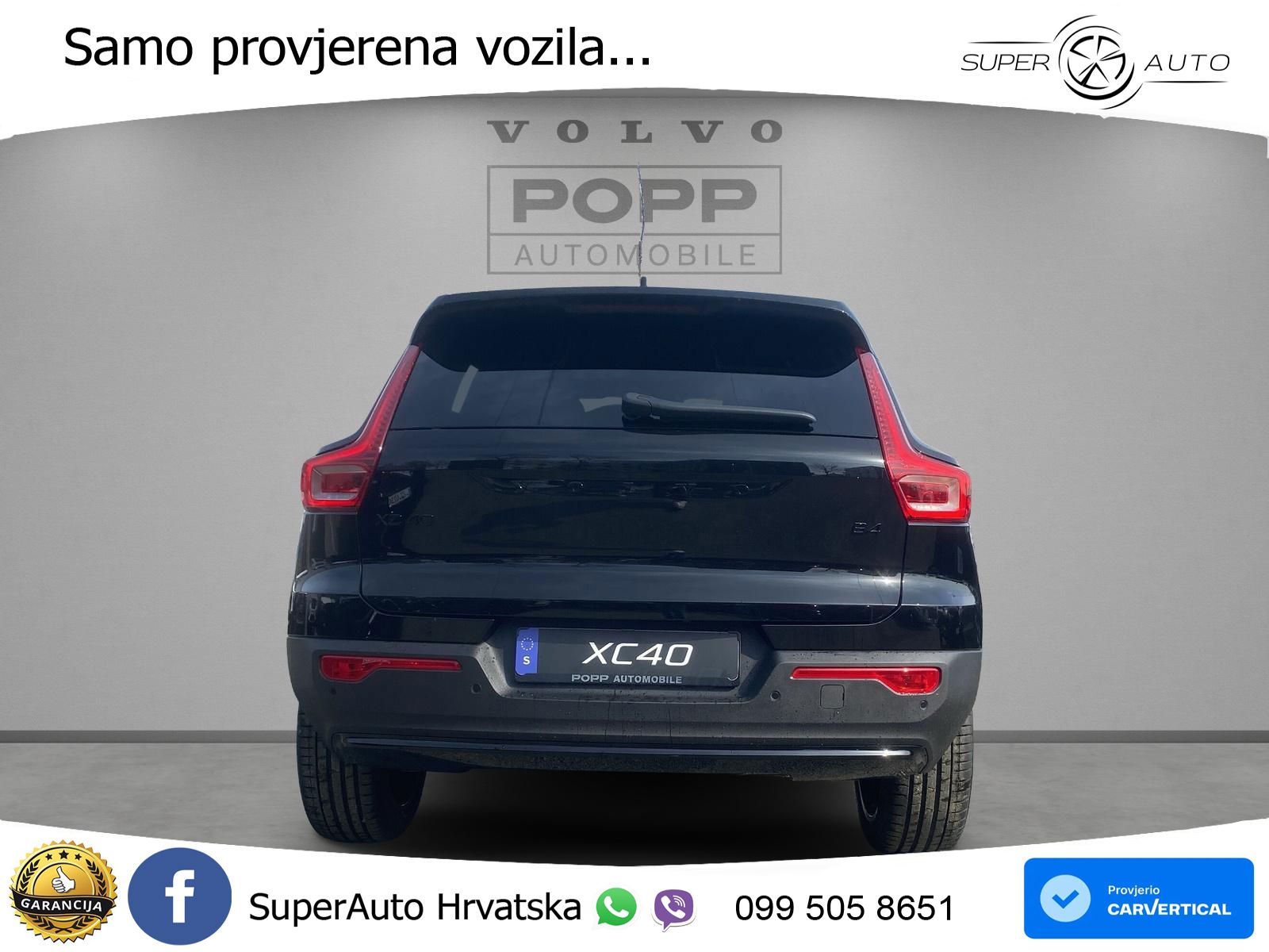Volvo XC40 2.0 B4 AWD 197 KS Automatic LED+GR SJED+ACC