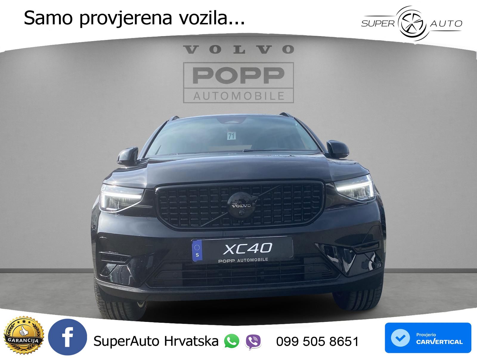 Volvo XC40 2.0 B4 AWD 197 KS Automatic LED+GR SJED+ACC