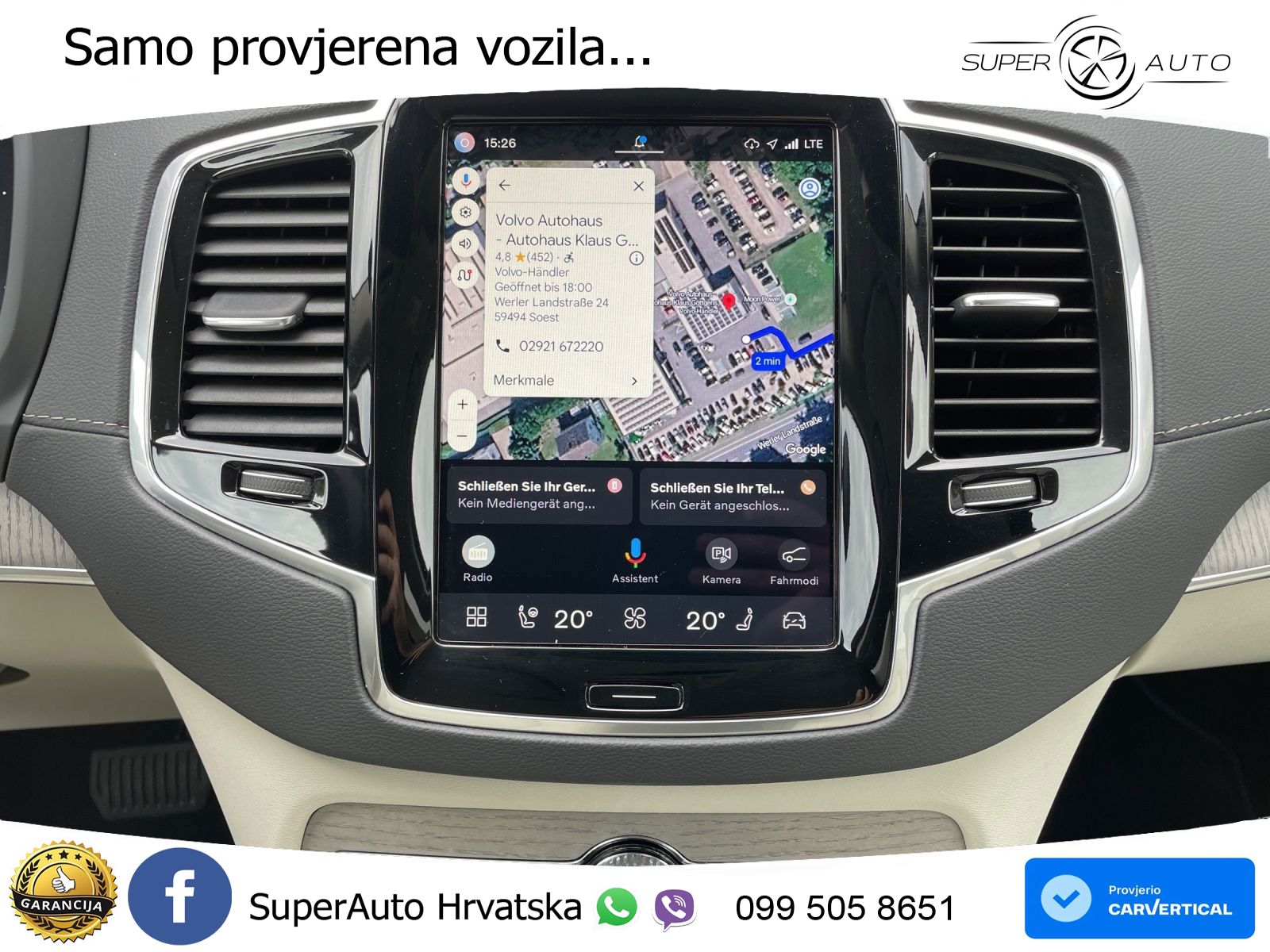 Volvo XC90 2.0 B5 Diesel AWD Automatic LED+GR SJED+ACC