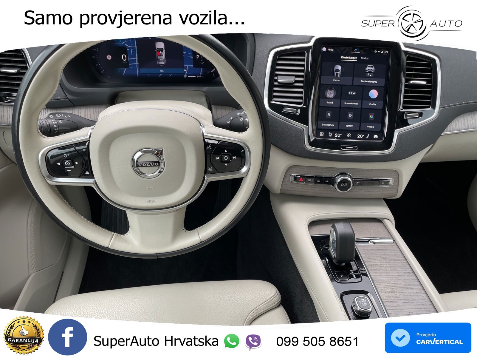Volvo XC90 2.0 B5 Diesel AWD Automatic LED+GR SJED+ACC
