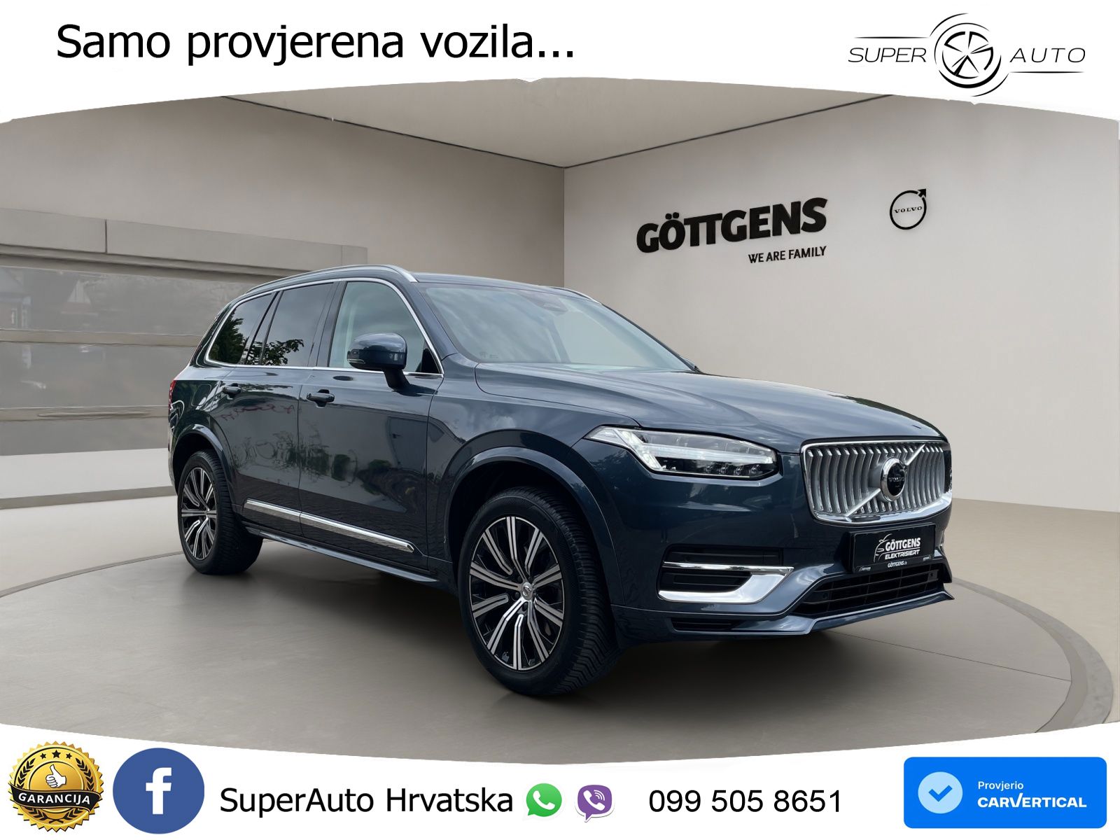Volvo XC90 2.0 B5 Diesel AWD Automatic LED+GR SJED+ACC