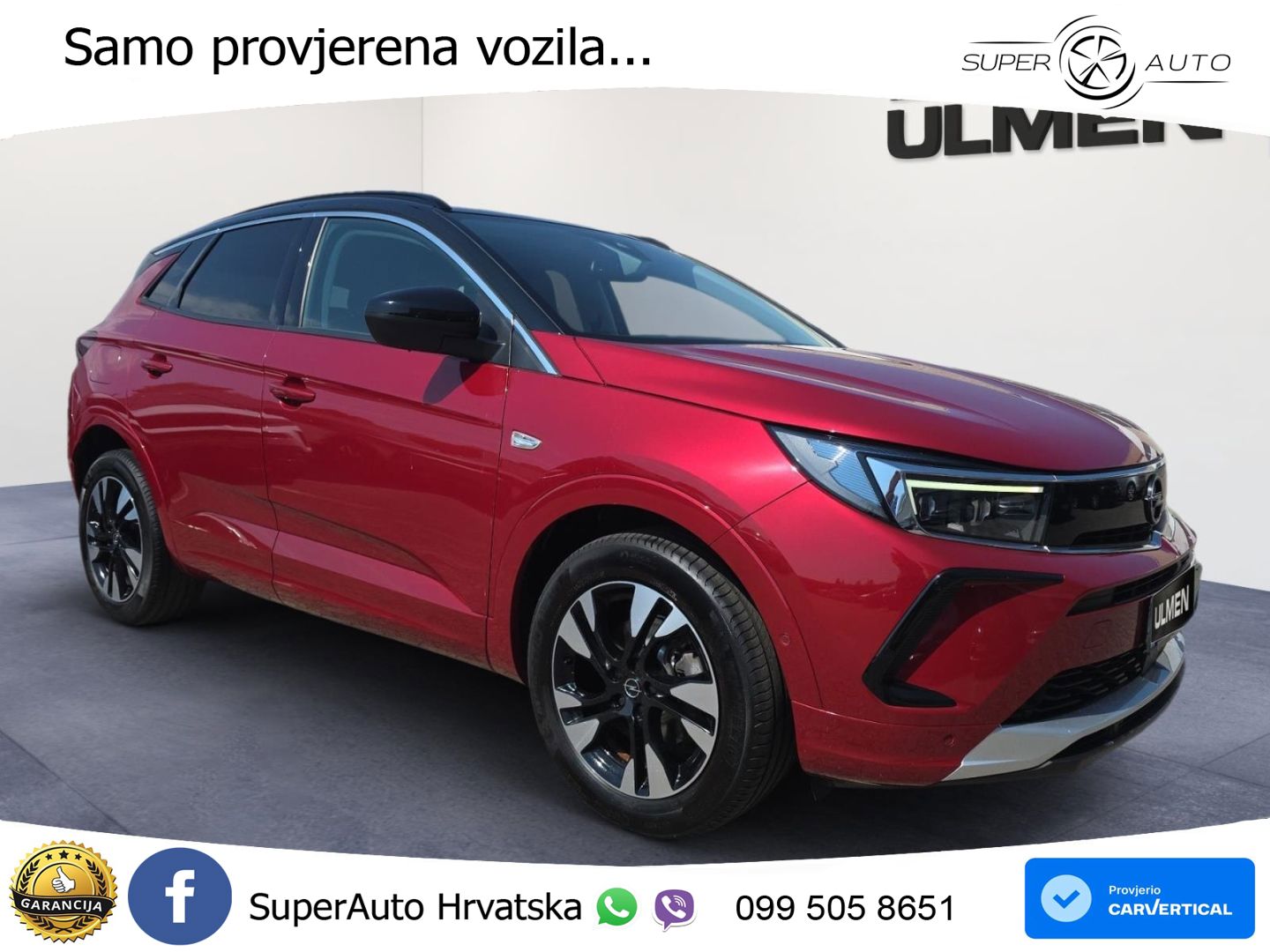 Opel Grandland 1.2i Turbo (130 KS) Automatic Elegance LED+GR SJED+ACC