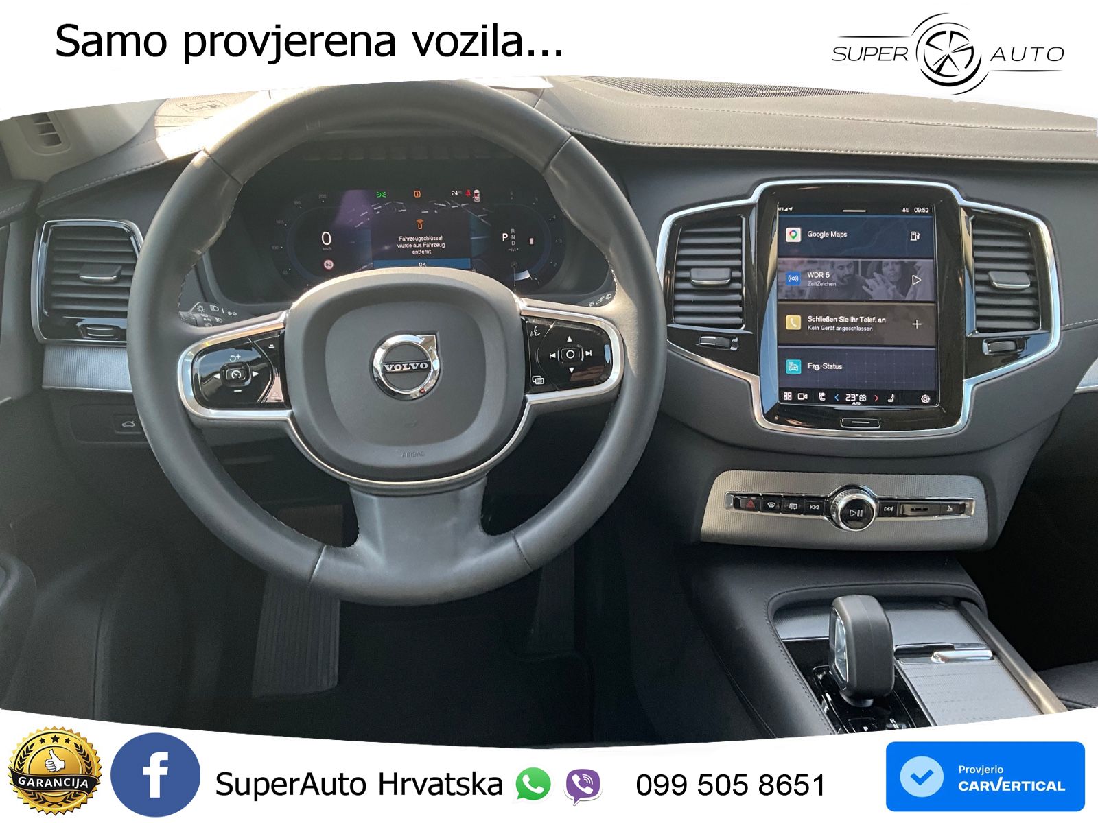 Volvo XC90 2.0 B5 Diesel AWD Automatic LED+GR SJED+ACC