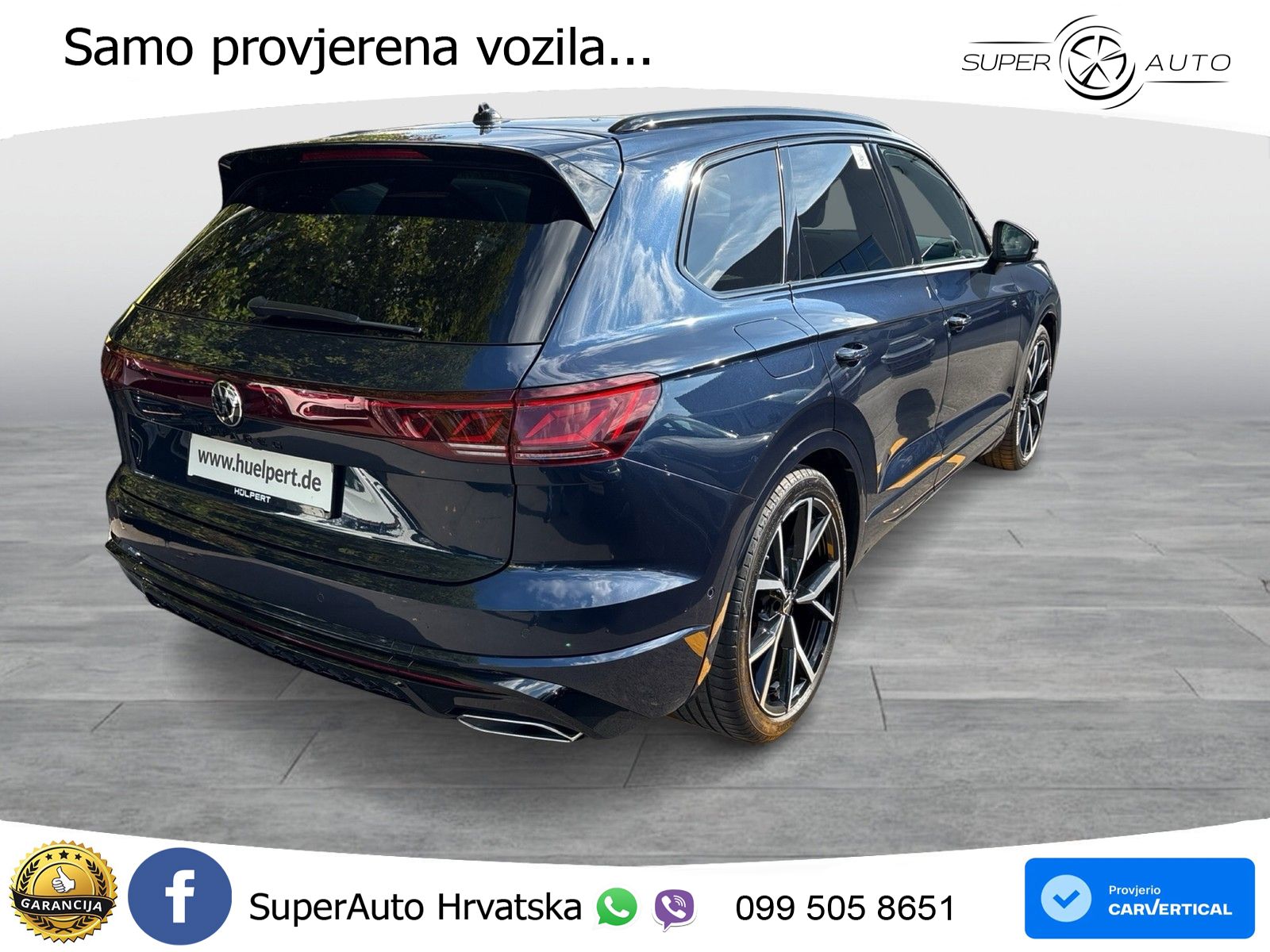 Volkswagen Touareg 3.0 V6 TDI (286 KS) 4MOTION Tiptronic R-Line ZRAČNI+ACC+GR SJED+KAM+PANO