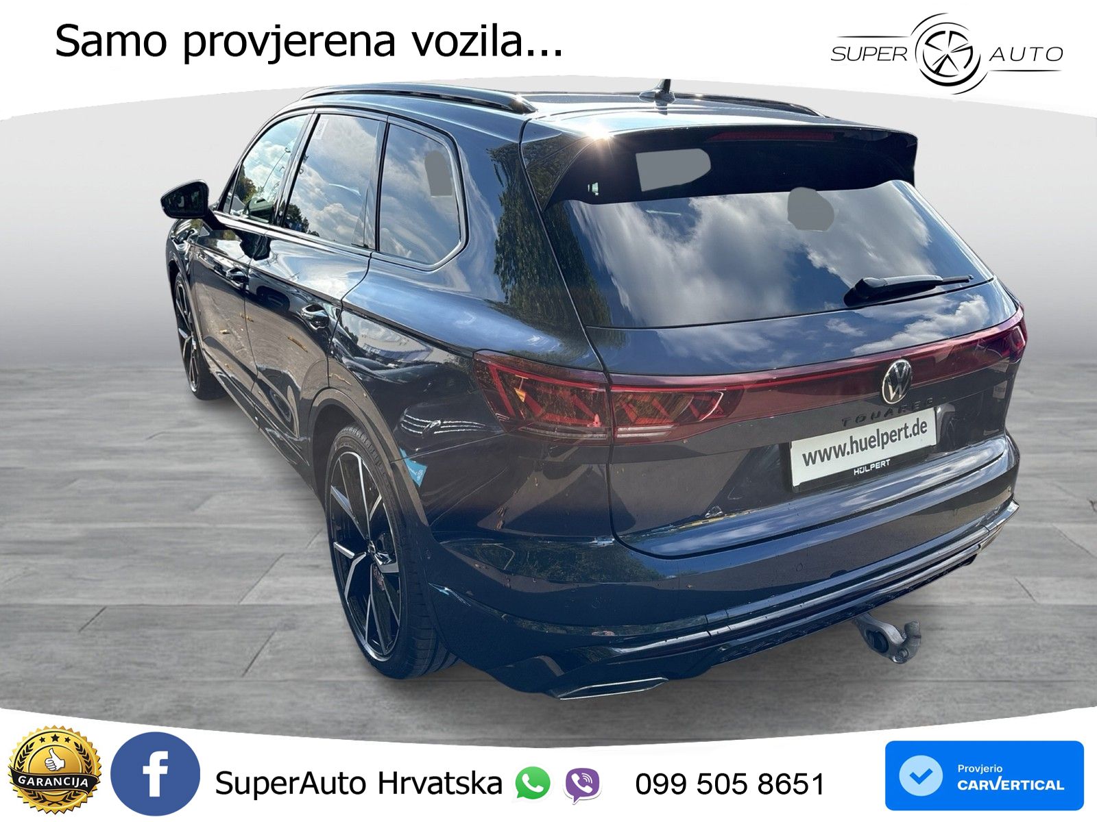 Volkswagen Touareg 3.0 V6 TDI (286 KS) 4MOTION Tiptronic R-Line ZRAČNI+ACC+GR SJED+KAM+PANO