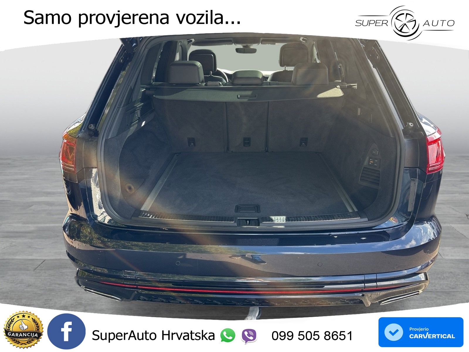 Volkswagen Touareg 3.0 V6 TDI (286 KS) 4MOTION Tiptronic R-Line ZRAČNI+ACC+GR SJED+KAM+PANO