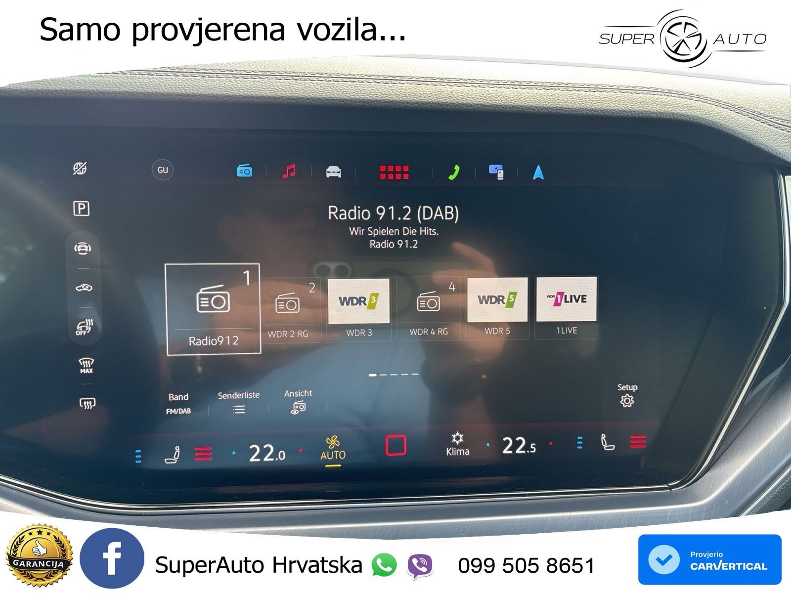 Volkswagen Touareg 3.0 V6 TDI (286 KS) 4MOTION Tiptronic R-Line ZRAČNI+ACC+GR SJED+KAM+PANO