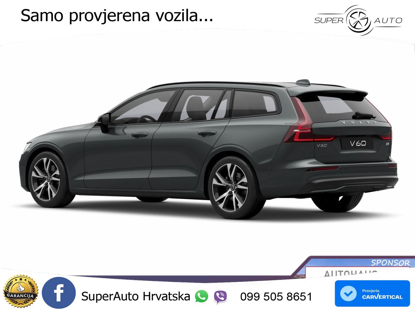 Volvo V60 2.0 B4 Benzin DCT LED+GR SJED+ACC