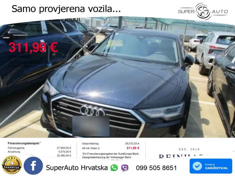 Audi A6 50 TFSIe (299 KS) quattro ultra S tronic