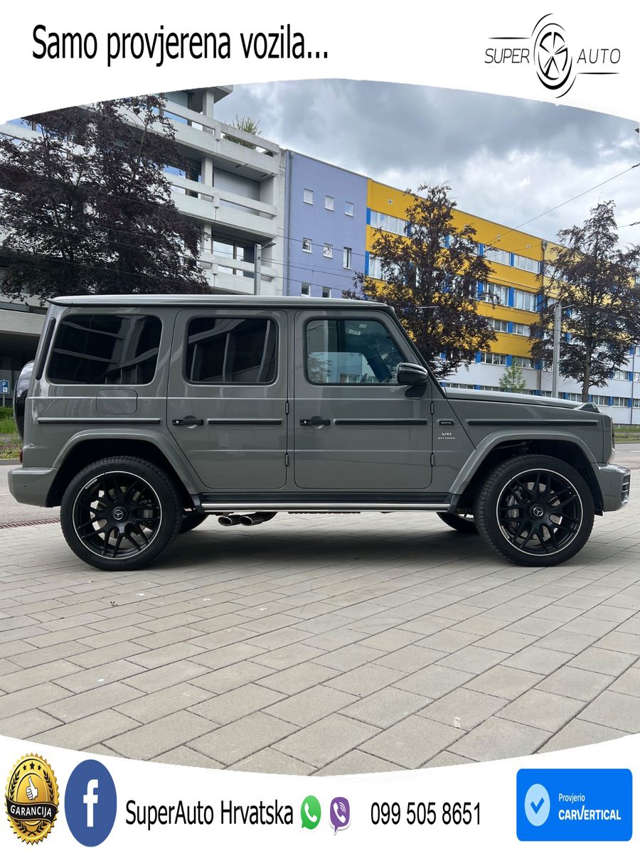 Mercedes AMG G 63 Long V8 (585 KS) 4MATIC 9G-TRONIC AMG SPEEDSHIFT PLUS