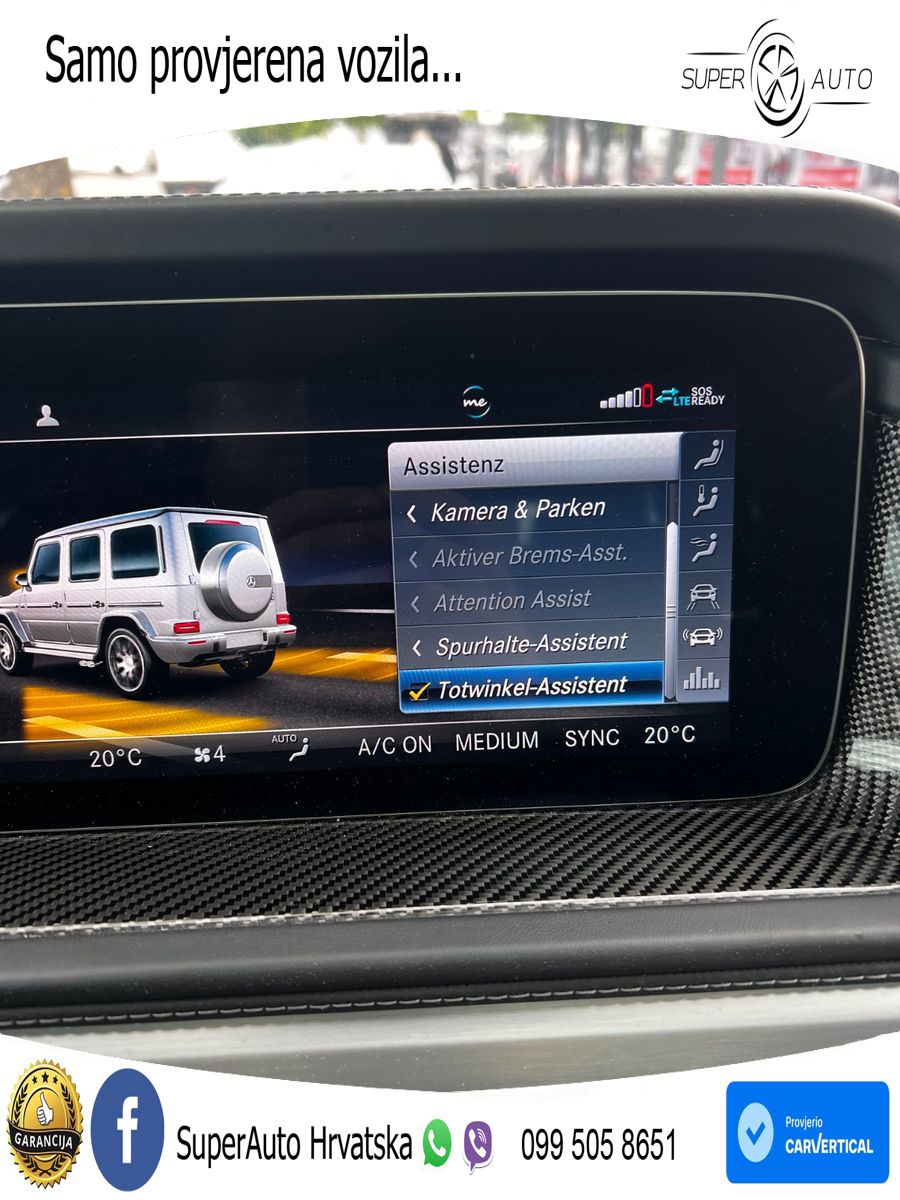 Mercedes AMG G 63 Long V8 (585 KS) 4MATIC 9G-TRONIC AMG SPEEDSHIFT PLUS