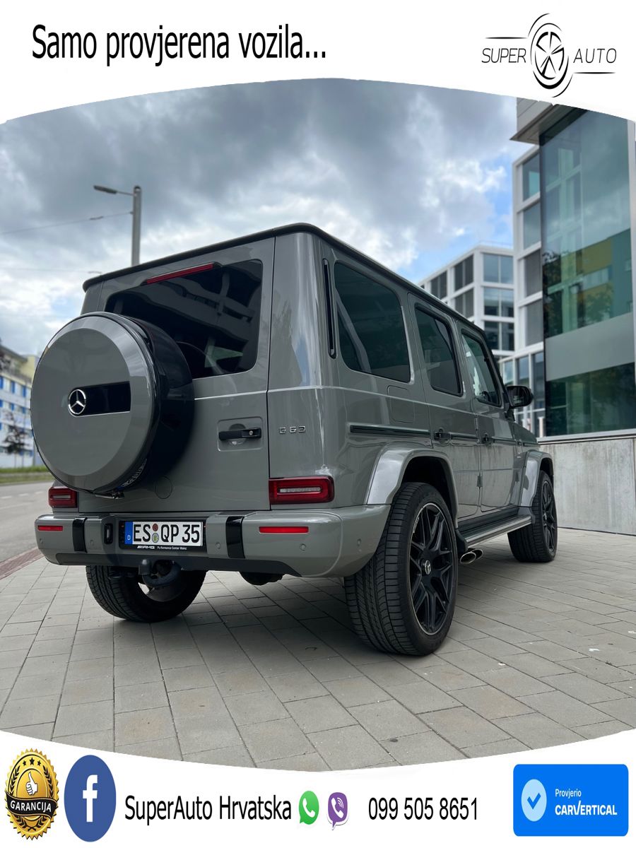 Mercedes AMG G 63 Long V8 (585 KS) 4MATIC 9G-TRONIC AMG SPEEDSHIFT PLUS