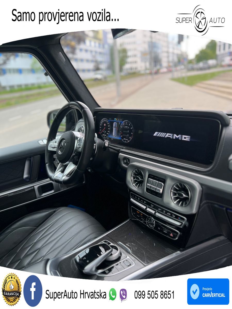 Mercedes AMG G 63 Long V8 (585 KS) 4MATIC 9G-TRONIC AMG SPEEDSHIFT PLUS