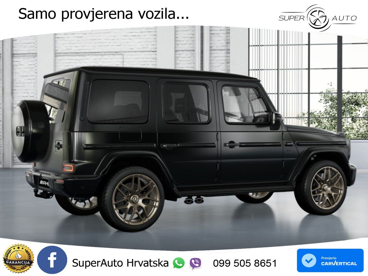 Mercedes AMG G 63 Long V8 (585 KS) 4MATIC 9G-TRONIC AMG SPEEDSHIFT TCT