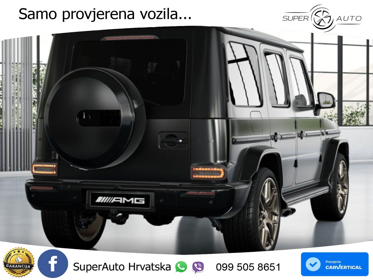 Mercedes AMG G 63 Long V8 (585 KS) 4MATIC 9G-TRONIC AMG SPEEDSHIFT TCT