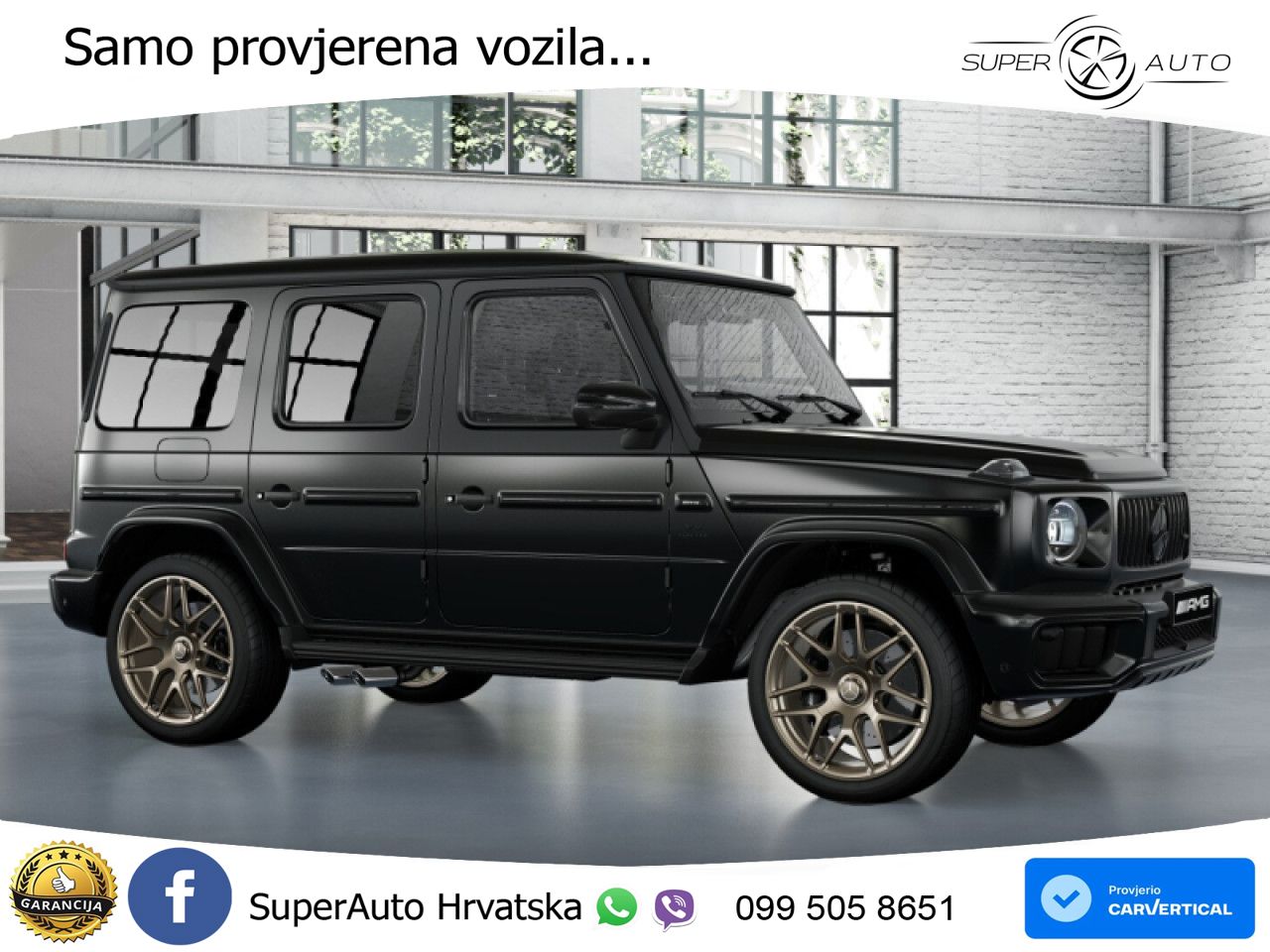 Mercedes AMG G 63 Long V8 (585 KS) 4MATIC 9G-TRONIC AMG SPEEDSHIFT TCT