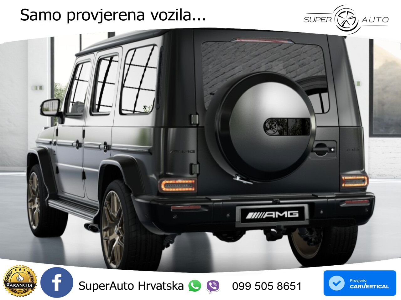 Mercedes AMG G 63 Long V8 (585 KS) 4MATIC 9G-TRONIC AMG SPEEDSHIFT TCT