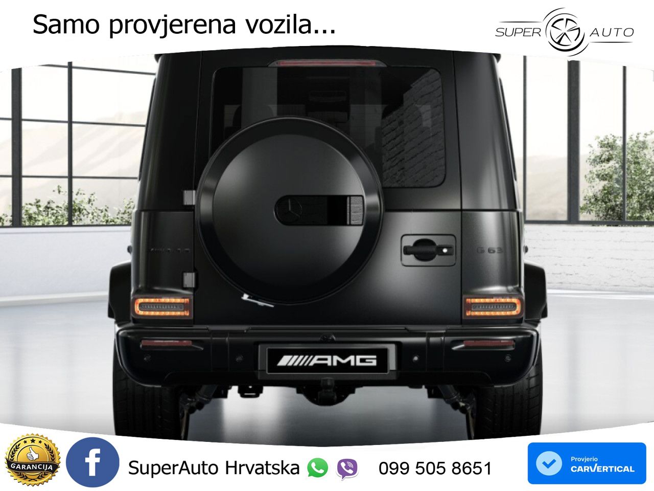 Mercedes AMG G 63 Long V8 (585 KS) 4MATIC 9G-TRONIC AMG SPEEDSHIFT TCT
