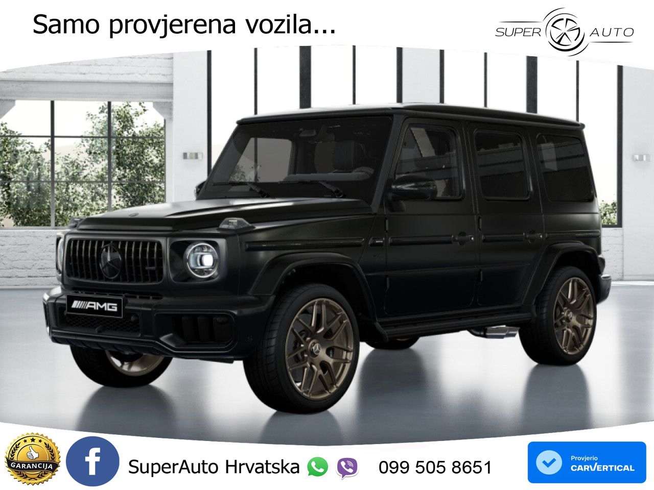 Mercedes AMG G 63 Long V8 (585 KS) 4MATIC 9G-TRONIC AMG SPEEDSHIFT TCT