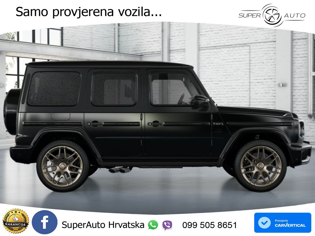 Mercedes AMG G 63 Long V8 (585 KS) 4MATIC 9G-TRONIC AMG SPEEDSHIFT TCT