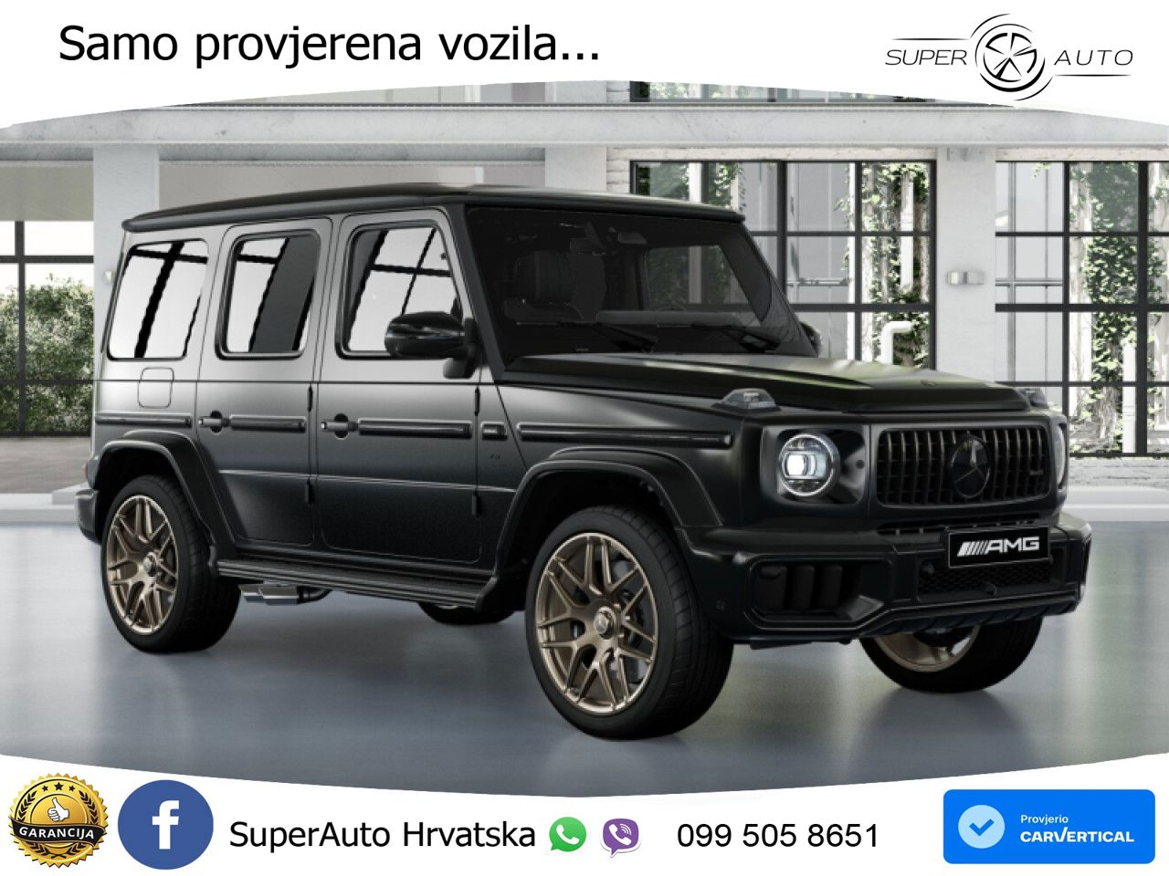 Mercedes AMG G 63 Long V8 (585 KS) 4MATIC 9G-TRONIC AMG SPEEDSHIFT TCT