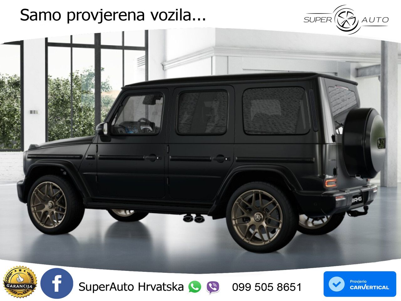 Mercedes AMG G 63 Long V8 (585 KS) 4MATIC 9G-TRONIC AMG SPEEDSHIFT TCT