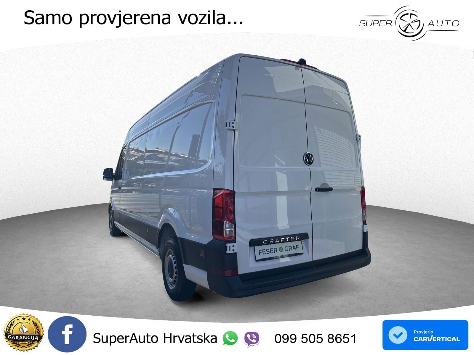 Volkswagen Crafter Kasten 35 2.0TDI LR Automatik Klima Kame 140 KS