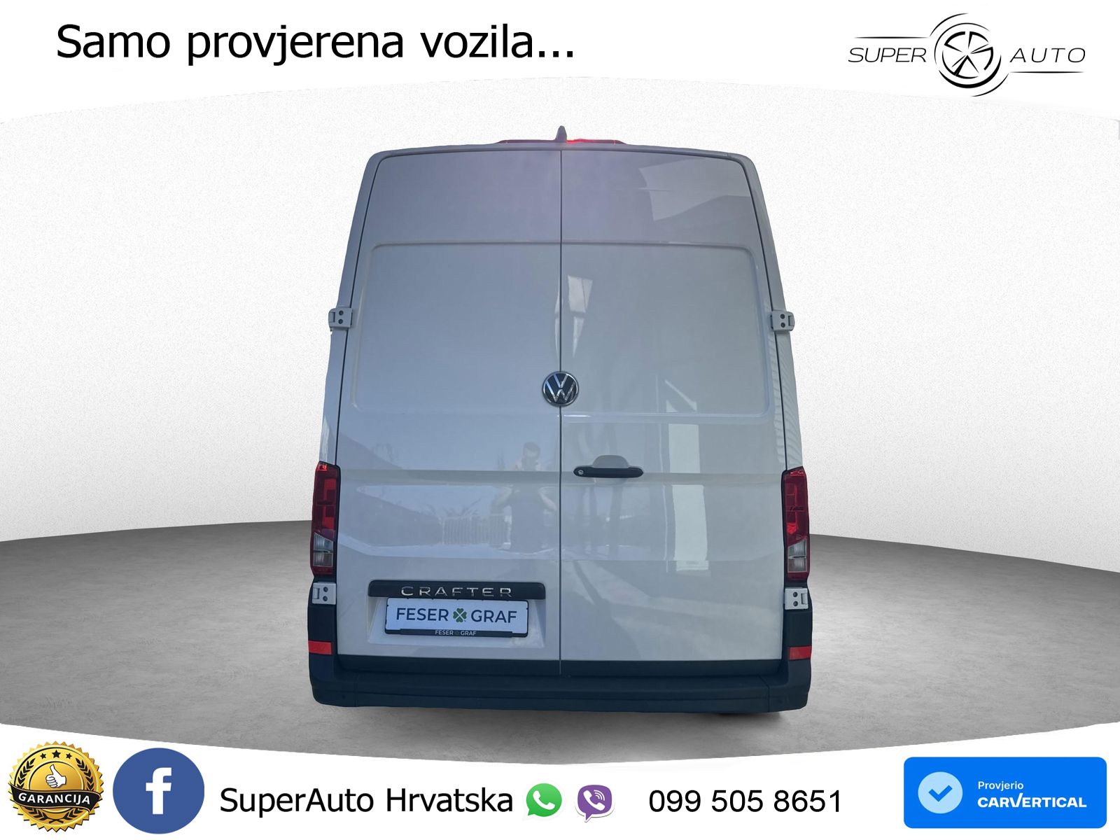 Volkswagen Crafter Kasten 35 2.0TDI LR Automatik Klima Kame 140 KS