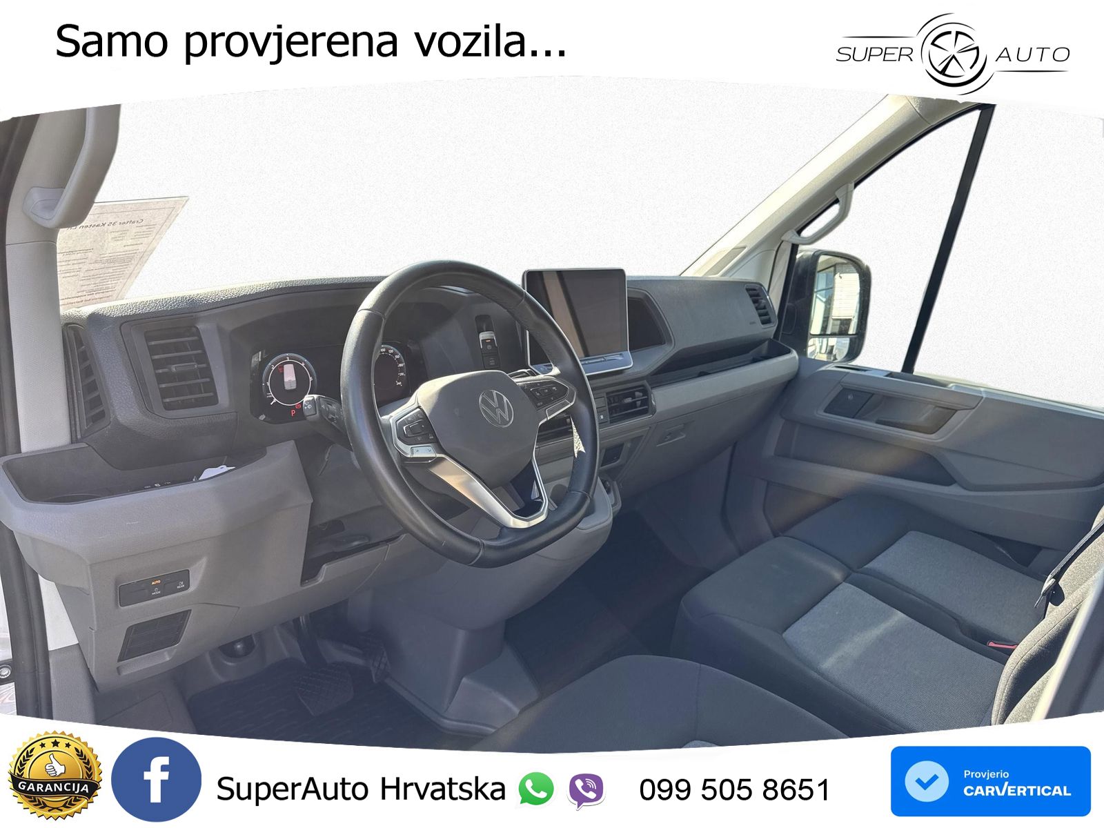 Volkswagen Crafter Kasten 35 2.0TDI LR Automatik Klima Kame 140 KS